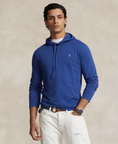 Polo Ralph Lauren Men's Jersey Hooded T-shirt In Beach Royal