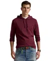 Polo Ralph Lauren Men's Jersey Hooded T-shirt In Burgundy