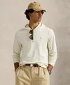 Polo Ralph Lauren Long Sleeve Cotton Jersey Hooded T-shirt In Neutral