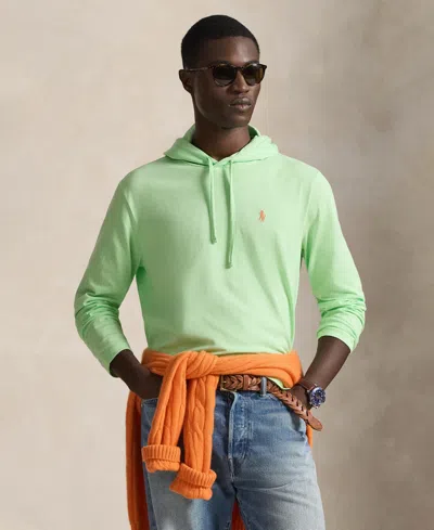 Polo Ralph Lauren Men's Jersey Hooded T-shirt In Green