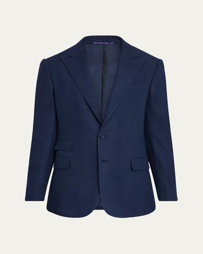 Polo Ralph Lauren Men's Kent Herringbone Sport Coat In Navy
