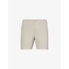 POLO RALPH LAUREN POLO RALPH LAUREN MEN'S KHAKI TAN PREPSTER LOGO-EMBROIDERED CLASSIC-FIT STRETCH-COTTON SHORTS