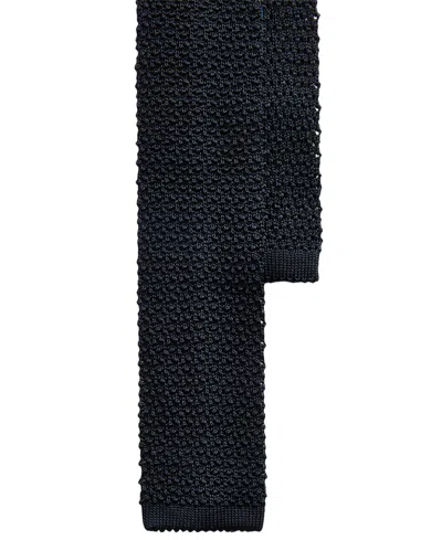 Polo Ralph Lauren Men's Knit Silk Tie In Navy