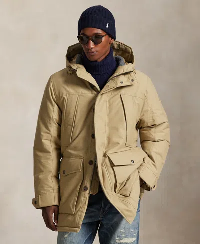 Polo Ralph Lauren Men's Lennox Parka Jacket In Gold