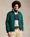 Polo Ralph Lauren Twill Bi-swing Jacket In Moss Agate