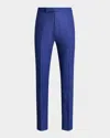 Polo Ralph Lauren Linen Suit Trousers In Old Royal