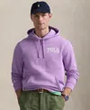 Polo Ralph Lauren Men's Logo Fleece Hoodie In Light Lilac