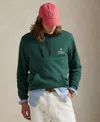 Polo Ralph Lauren Men's Logo Fleece Hoodie Sweatshirt In Green