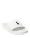 Polo Ralph Lauren Signature Pony Slide In Black