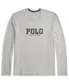 Polo Ralph Lauren Men's Long Sleeve Crewneck T-shirt In Gray