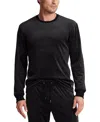 Polo Ralph Lauren Men's Long-sleeve Pajama T-shirt In Black