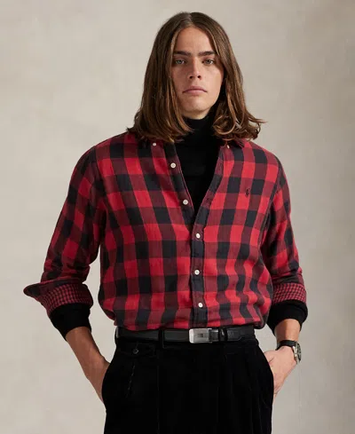 POLO RALPH LAUREN MEN'S LONG SLEEVES CLASSIC FIT SHIRT