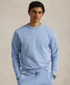 Polo Ralph Lauren Loopback Fleece Sweatshirt In Chambray Blue