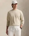 Polo Ralph Lauren Loopback Fleece Sweatshirt In Stoneware Gray