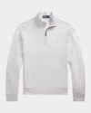 Polo Ralph Lauren Men's Luxury Double-knit Jacquard Sweater In Grey Multi