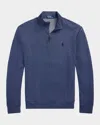 Polo Ralph Lauren Men's Luxury Double-knit Jacquard Sweater In Navy