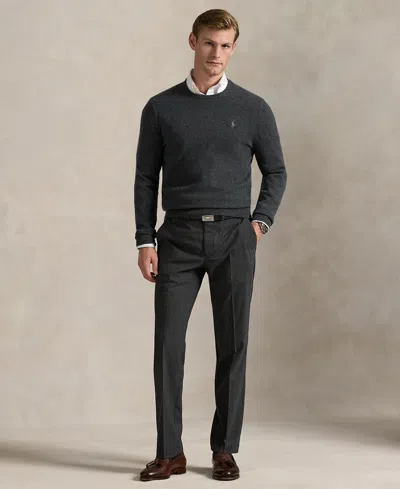 Polo Ralph Lauren Men's Manhasset Stretch Straight-fit Pants In Gray