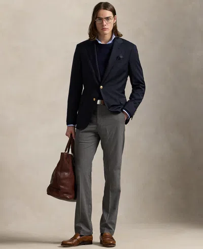 Polo Ralph Lauren Men's Manhasset Stretch Straight-fit Pants In Gray