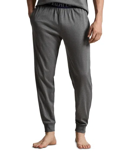 Polo Ralph Lauren Men's Mercerized Pajama Joggers In Gray