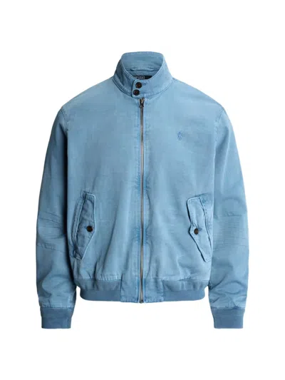 Polo Ralph Lauren Men's Montauk Chino Lined Windbreaker Jacket In Vessel Blue