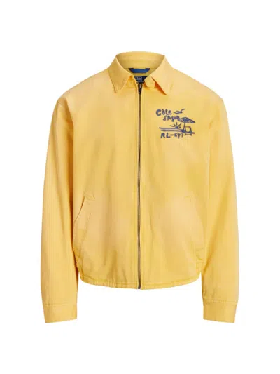 Polo Ralph Lauren Men's Montauk Cotton Jacket In Lemon Crush