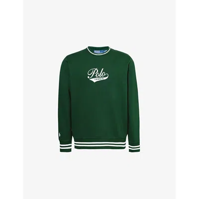 Polo Ralph Lauren Mens Moss Agate X Wimbledon Cotton-blend Sweatshirt
