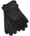 Polo Ralph Lauren Men's Nappa Hybrid Touch Glove In Black,char
