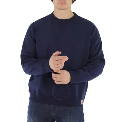 Polo Ralph Lauren Men's Navy Vintage Plain Felpe Long Sleeve Sweatshirt In Blue