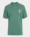Polo Ralph Lauren Short Sleeve Novelty Bear Polo In Burgundy