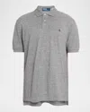 Polo Ralph Lauren Men's Original Fit Short-sleeve Mesh Polo Shirt In Gray