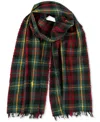 Polo Ralph Lauren Men's Outdoor Crinkle Plaid Scarf In Red Plaid