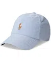 Polo Ralph Lauren Embroidered-logo Baseball Cap In Blue
