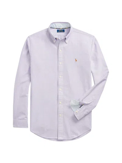 Polo Ralph Lauren Men's Oxford Sport Button-up Shirt In Thistle