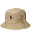 Polo Ralph Lauren Logo-embroidered Bucket Hat In Luxury Bge