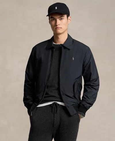 Polo Ralph Lauren Bi-swing Windbreaker In Black