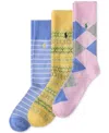 Polo Ralph Lauren Men's Pastel Patterns Socks Gift Box
