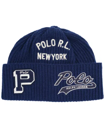 POLO RALPH LAUREN MEN'S PATCH WATCH CAP