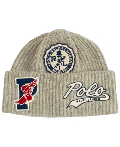 Polo Ralph Lauren Men's Patch Watch Cap In Neutral
