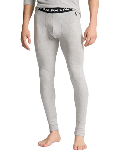 Polo Ralph Lauren Men's Perfect Pouch Base Layer Pants In Andover Heather,polo Black Polo Player