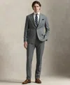 Polo Ralph Lauren Men's Performance Twill Suit Trousers In Medium Grey Multi