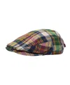 Polo Ralph Lauren Plaid Flat Cap In Multi