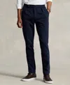 Polo Ralph Lauren Pleated-front Trousers In Aviator Navy