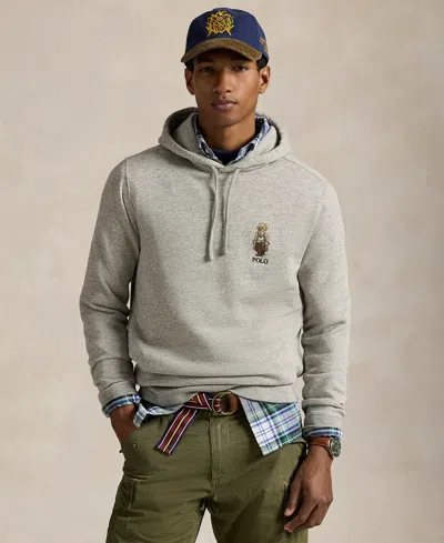 Polo Ralph Lauren Polo Bear Hoodie In Gray