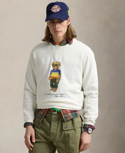 POLO RALPH LAUREN MEN'S POLO BEAR FLEECE SWEATSHIRT