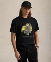 Polo Ralph Lauren Classic Fit Polo Bear T-shirt In Black