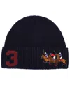 Polo Ralph Lauren Polo Match Beanie In Black