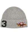 Polo Ralph Lauren Polo Match Beanie In Gray
