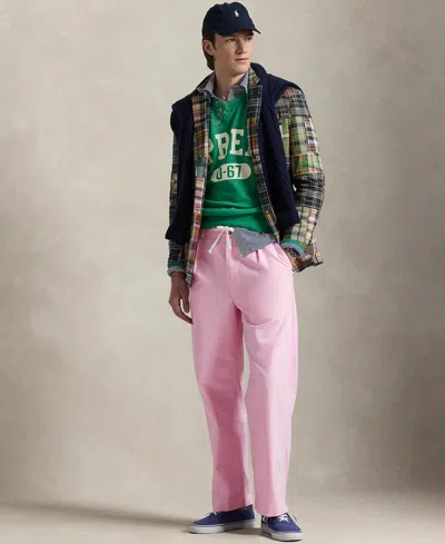 Polo Ralph Lauren Men's Polo Prepster Oxford Easy Pants In New Rose
