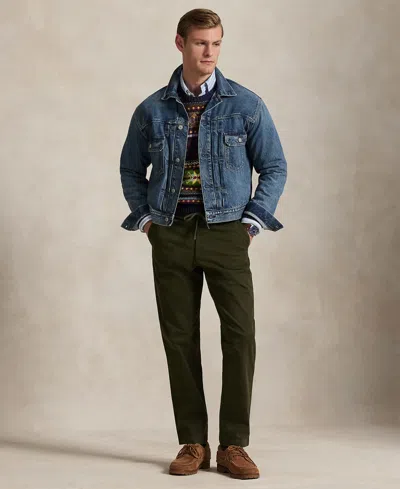 Polo Ralph Lauren Men's Polo Prepster Stretch Classic Fit Pant In Green