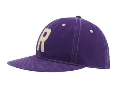 Pre-owned Polo Ralph Lauren Men's  Authentic R Baseball Cap In Medieval Purple